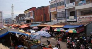 Salah satu sudut pasar Terong (foto: Makassarnolkm)