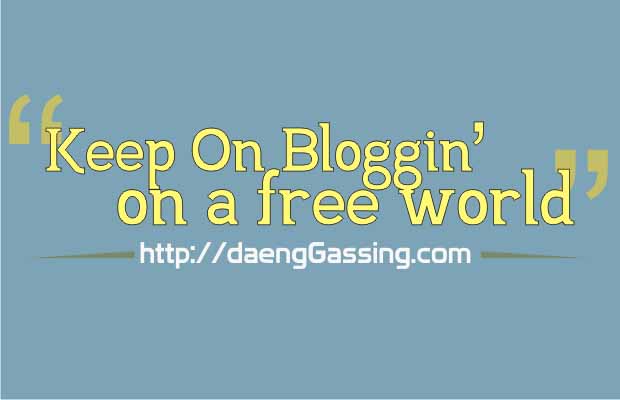 Keep On Bloggin' In A Free World