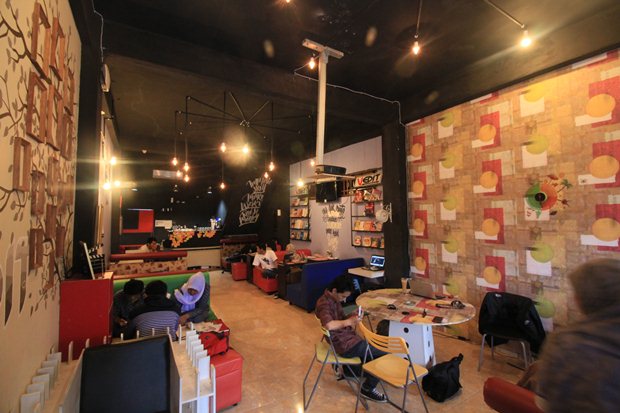 Interior Artwork Cafe