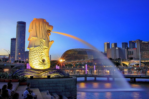 Ini ikon Singapura yang paling sering difoto