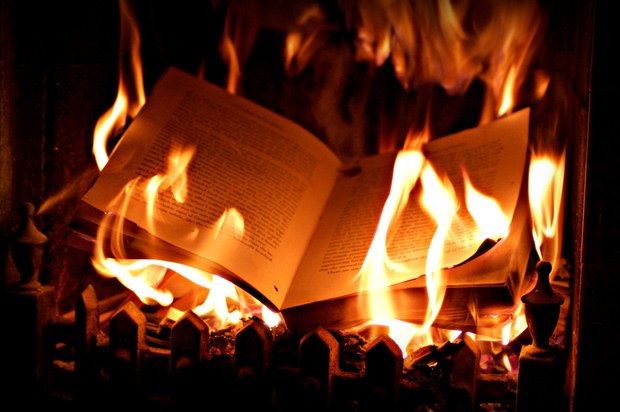membakar buku