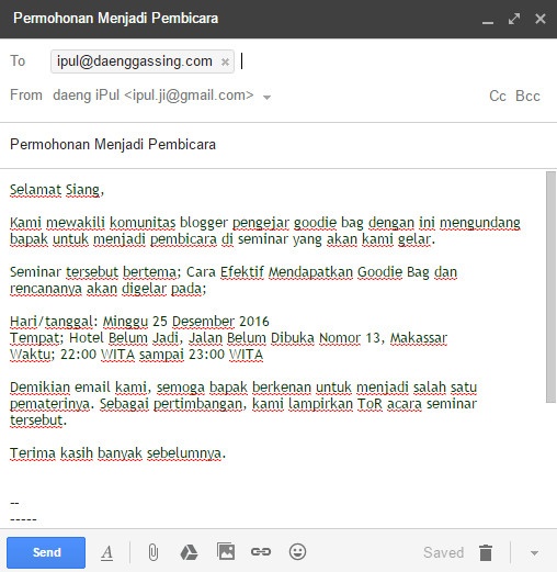 Tips Mengirim Email Agar Terlihat Profesional Tips